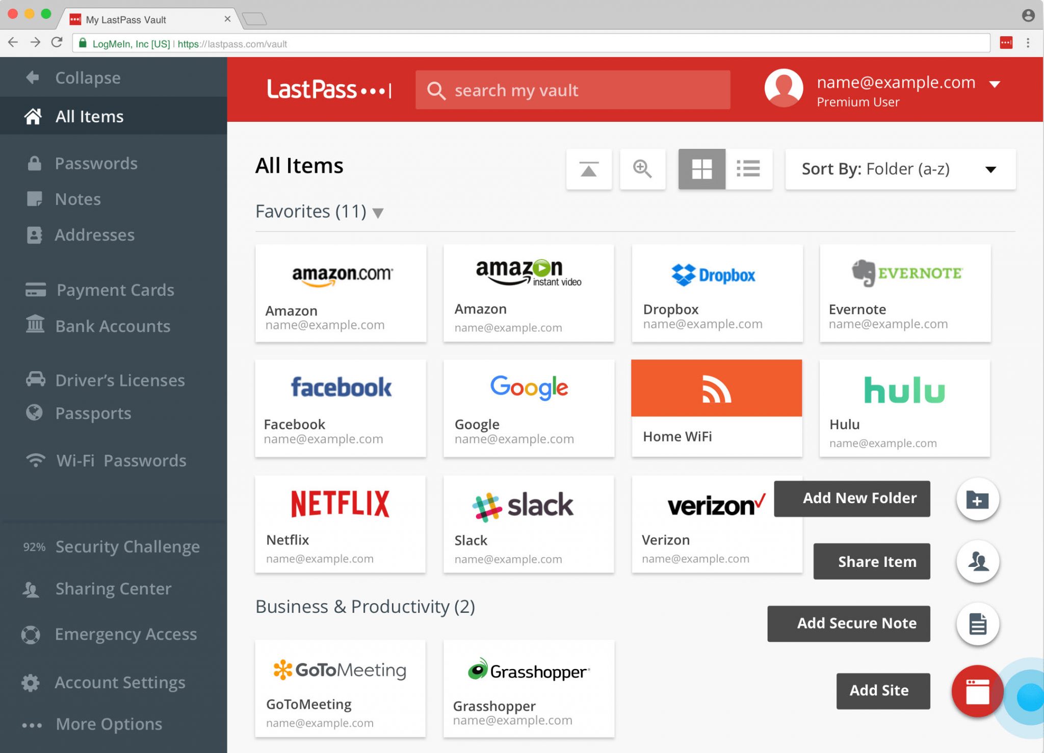 lastpass paswword manager