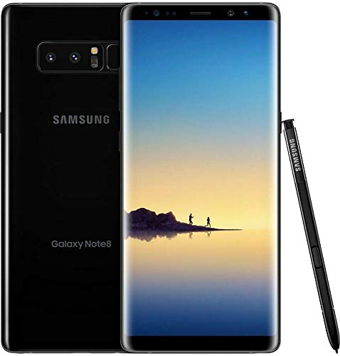 Samsung Galaxy Note 8 N950U 64GB Unlocked GSM 4G LTE Android Smartphone w/Dual 12 MegaPixel Camera (Renewed) (Midnight Black)